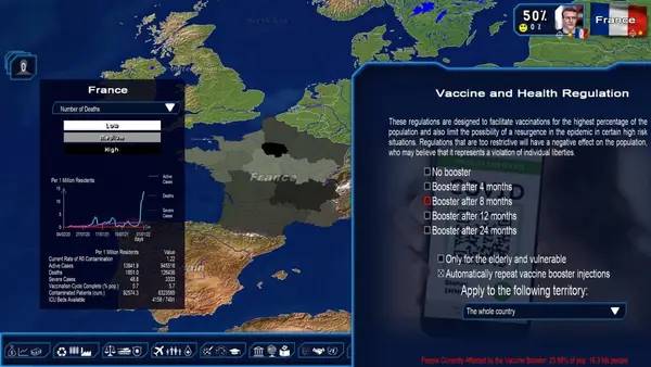 Кадр с взаимодействием персонажа и объекта в Power and Revolution 2022 Edition