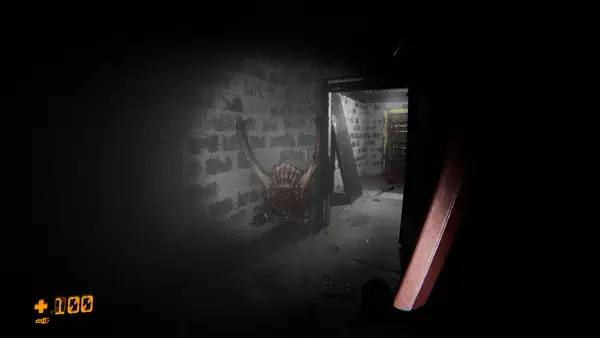 Кадр с взаимодействием персонажа и объекта в Project Three