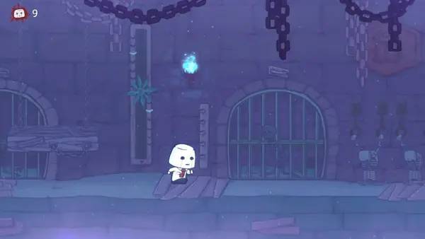 Кадр с взаимодействием персонажа и объекта в Rage in Peace