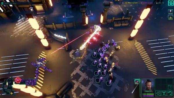 Кадр с взаимодействием персонажа и объекта в Re-Legion