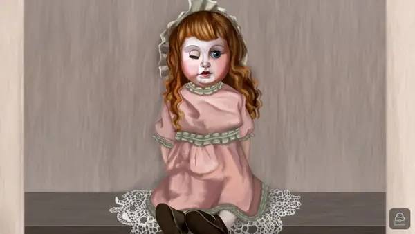 Кадр с взаимодействием персонажа и объекта в Related