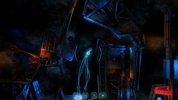 Кадр с взаимодействием персонажа и объекта в Revolve