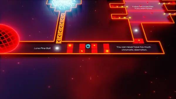 Кадр с взаимодействием персонажа и объекта в Road to Ballhalla