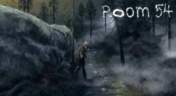 Кадр с взаимодействием персонажа и объекта в Room 54