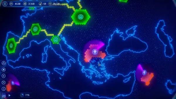 Кадр с взаимодействием персонажа и объекта в SCP Strategy