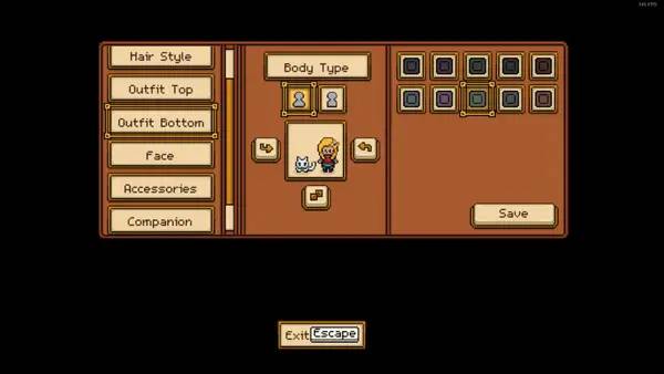 Кадр с взаимодействием персонажа и объекта в Seeds of Calamity