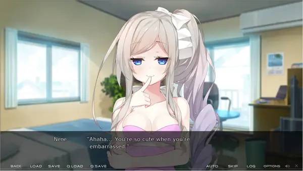 Кадр с взаимодействием персонажа и объекта в Seven Days