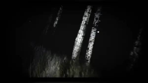 Кадр с взаимодействием персонажа и объекта в SHIRIME  The Curse of Butt-Eye