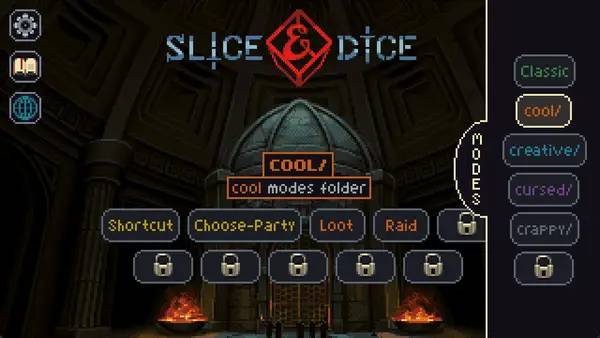 Кадр с взаимодействием персонажа и объекта в Slice and Dice