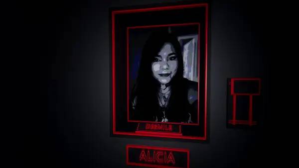 Кадр с взаимодействием персонажа и объекта в SMILE SIMULATION