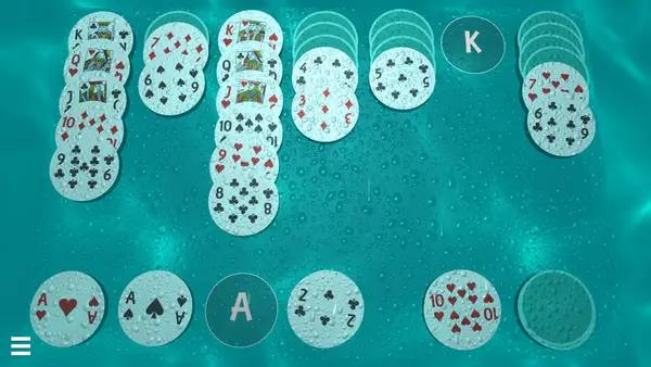 Кадр с взаимодействием персонажа и объекта в Solitaire Forever II