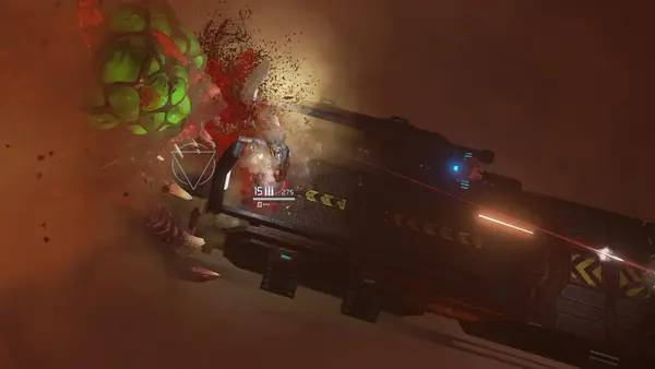 Кадр с взаимодействием персонажа и объекта в Solstice Chronicles MIA