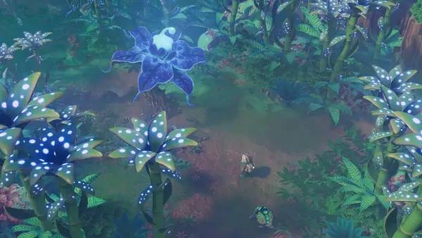 Кадр с взаимодействием персонажа и объекта в Space for Sale