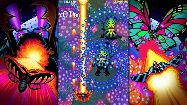 Кадр с взаимодействием персонажа и объекта в Space Moth Lunar Edition