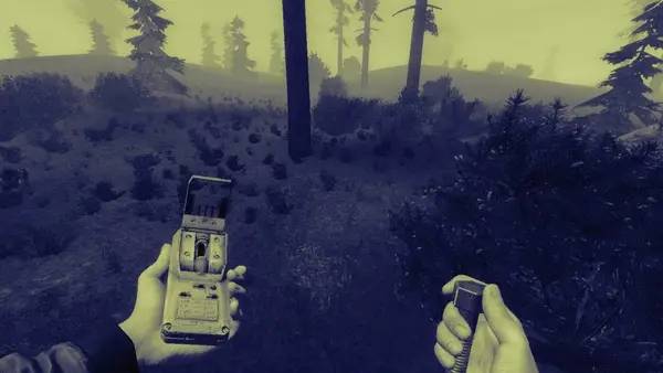 Кадр с взаимодействием персонажа и объекта в Сталкер Чудесный Кристалл, Дарованный Звездами