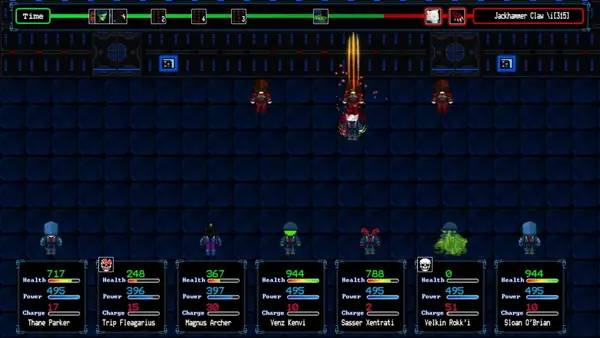 Кадр с взаимодействием персонажа и объекта в Star Shift Origins