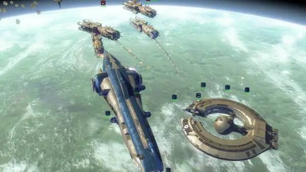 Кадр с взаимодействием персонажа и объекта в Star Wars Empire at War Expanded - Fall of the Republic