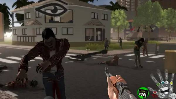 Кадр с взаимодействием персонажа и объекта в Stay Alive Apocalypse