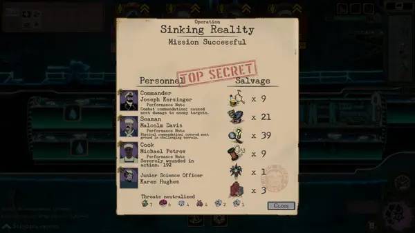 Кадр с взаимодействием персонажа и объекта в Stirring Abyss