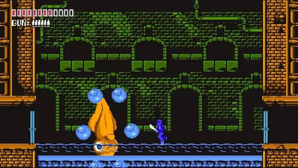 Кадр с взаимодействием персонажа и объекта в Street Cleaner  The Video Game