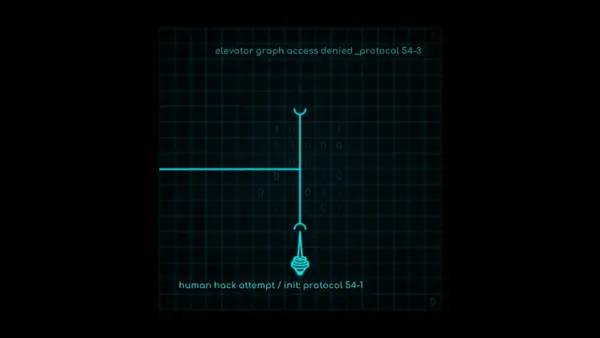 Кадр с взаимодействием персонажа и объекта в Submachine Legacy