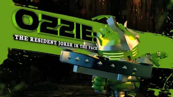 Кадр с взаимодействием персонажа и объекта в Super Dungeon Bros