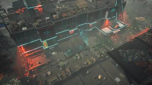 Кадр с взаимодействием персонажа и объекта в Survive the Fall