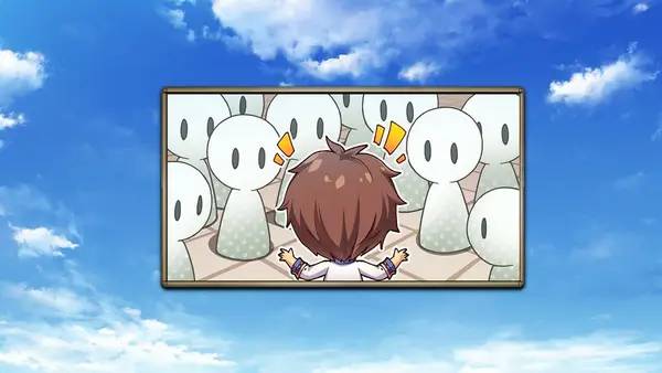 Кадр с взаимодействием персонажа и объекта в Suzukuri Dungeon  Karin in the Mountain