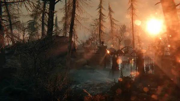 Кадр с взаимодействием персонажа и объекта в Syberia  The World Before