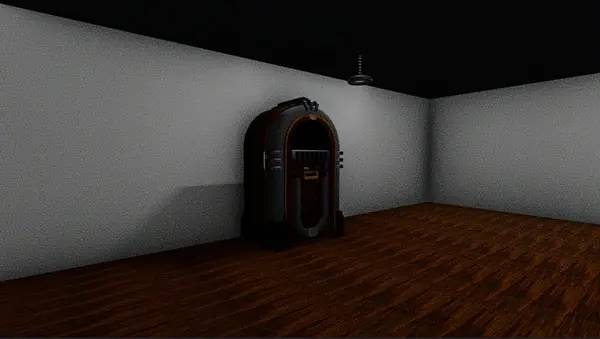 Кадр с взаимодействием персонажа и объекта в Symbol Games Horror Bundle