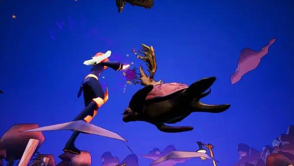 Кадр с взаимодействием персонажа и объекта в TailzFromTheGrave