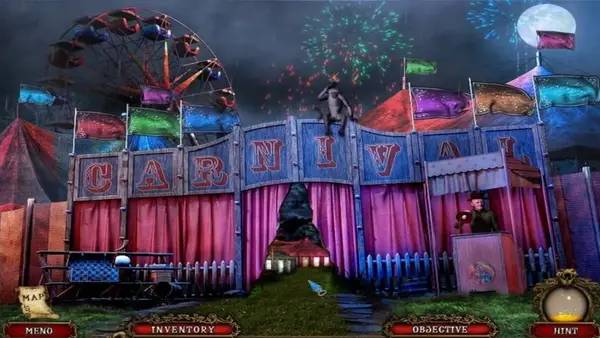 Кадр с взаимодействием персонажа и объекта в Tales of Sorrow  Strawsbrough Town