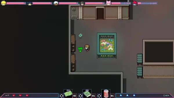 Кадр с взаимодействием персонажа и объекта в Ten Trials of Babel  The Doppelganger Maze