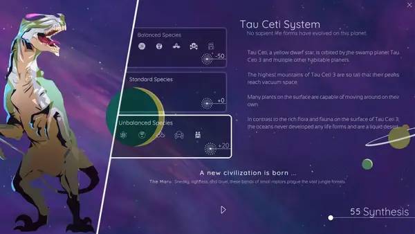 Кадр с взаимодействием персонажа и объекта в The Fermi Paradox