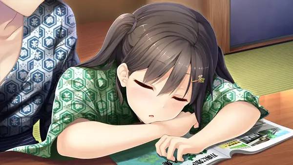 Кадр с взаимодействием персонажа и объекта в The Future Radio and the Artificial Pigeons