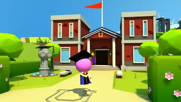 Кадр с взаимодействием персонажа и объекта в THE GAME OF LIFE 2