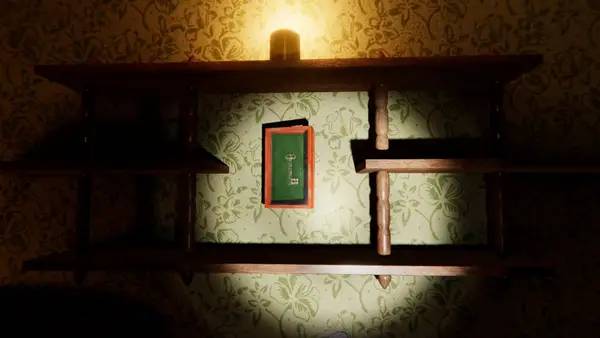 Кадр с взаимодействием персонажа и объекта в The Haunting of Joni Evers
