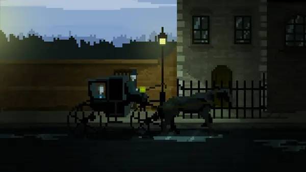 Кадр с взаимодействием персонажа и объекта в The Last Door  Season 2 - Collector's Edition