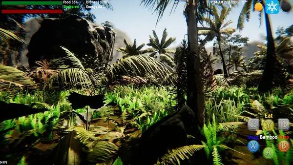 Кадр с взаимодействием персонажа и объекта в The Lonely Gorilla