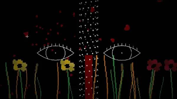 Кадр с взаимодействием персонажа и объекта в The Lost and The Wicked