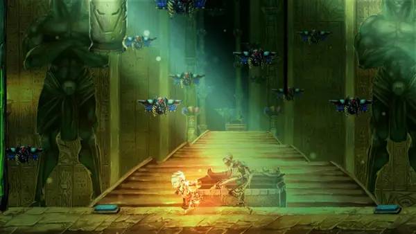 Кадр с взаимодействием персонажа и объекта в The Lost Cave of the Ozarks