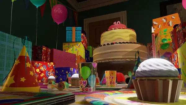 Кадр с взаимодействием персонажа и объекта в The Mean Greens - Plastic Warfare