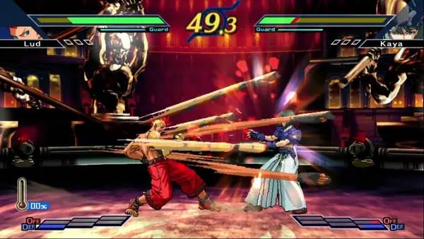 Кадр с взаимодействием персонажа и объекта в The Rumble Fish 2