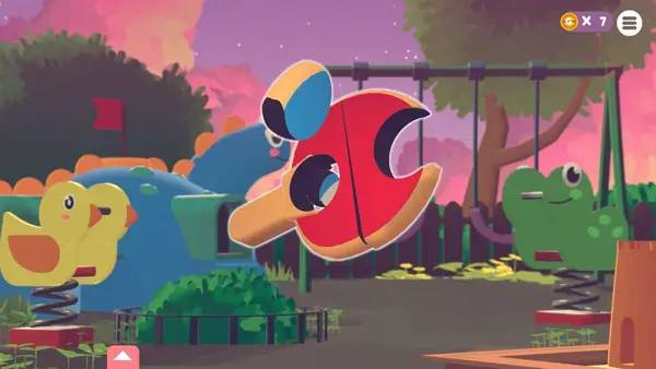 Кадр с взаимодействием персонажа и объекта в The Shape of Things