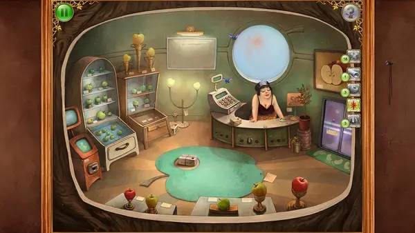 Кадр с взаимодействием персонажа и объекта в The Tiny Bang Story