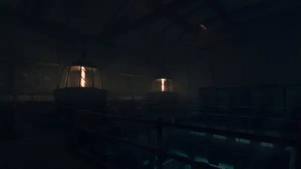 Кадр с взаимодействием персонажа и объекта в The Walking Fish 2  Final Frontier