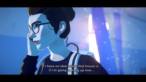 Кадр с взаимодействием персонажа и объекта в The Wreck