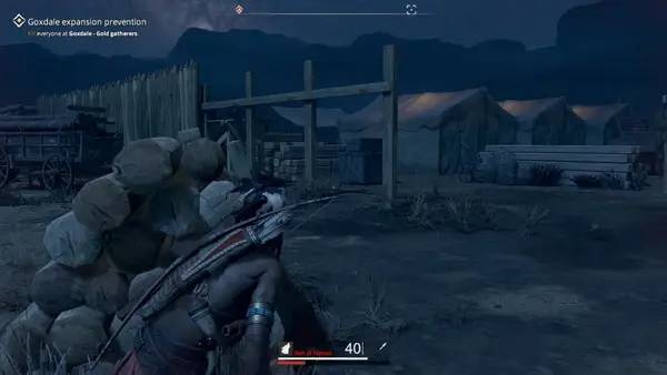 Кадр с взаимодействием персонажа и объекта в This Land Is My Land