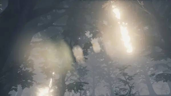 Кадр с взаимодействием персонажа и объекта в THORNYWAY