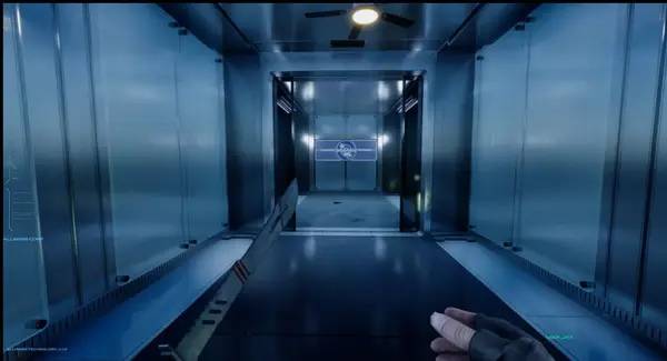 Кадр с взаимодействием персонажа и объекта в Time Break 2121